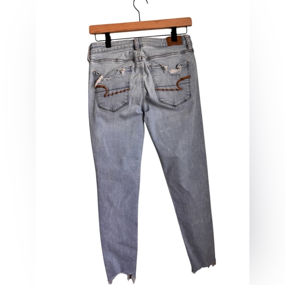 American Eagle Super Stretch Distressed Jegging - Picture 2 of 6